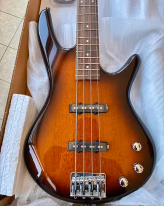 CHITARRA BASSO ELETTRICO IBANEZ GSR 180 BK NUOVO