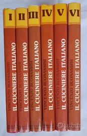 Il Cuciniere italiano 6 volumi - V. Buonassisi