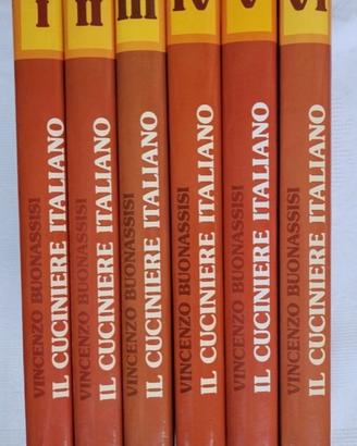 Il Cuciniere italiano 6 volumi - V. Buonassisi