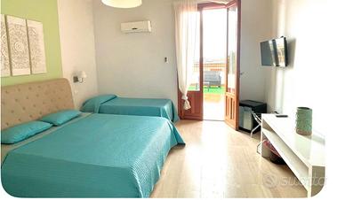 stanza con bagno per studenti
