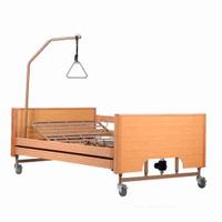 LETTO ORTOPEDICO MULTISEZIONE ELETTRICO IN LEGNO