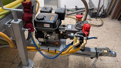 Botte irroratrice carrellata 600L con motopompa AR