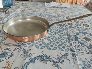 Ruffoni padella rame stagnato diametro 23 vintage