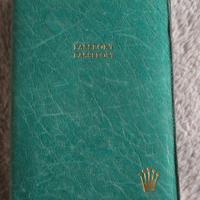 Porta passaporto Rolex in pelle