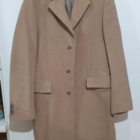 Cappotto uomo cammello Benetton tg. 50