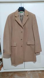 Cappotto uomo cammello Benetton tg. 50