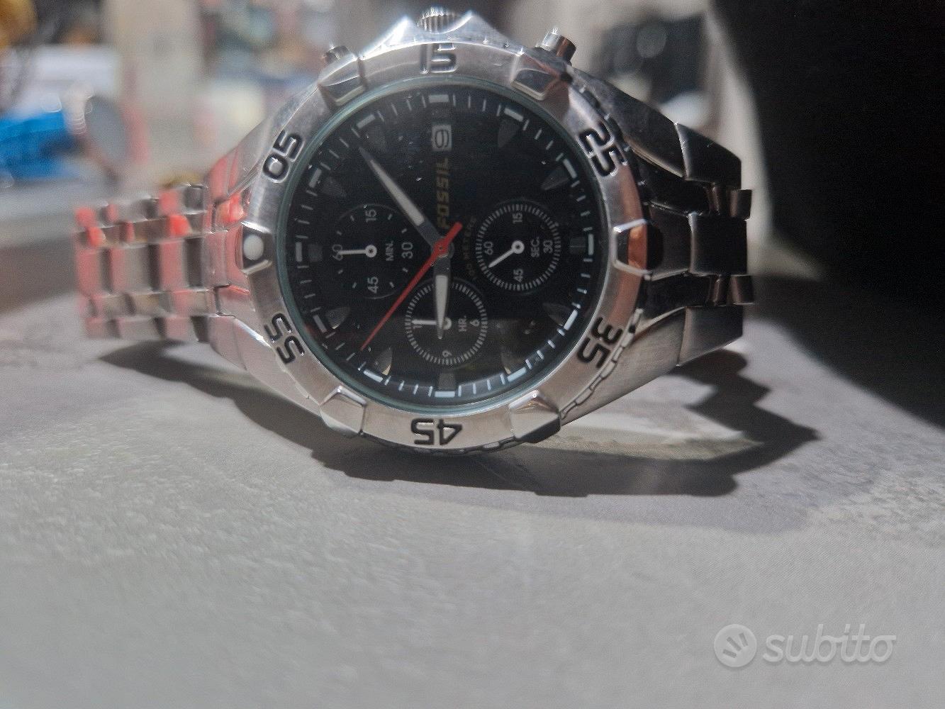 Montre Fossil Speedway CH2622 En Acier Inoxydable - Modèle Rare Hors Production, Occasion Homme