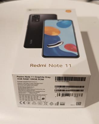 xaomi redmi note 11 128gb graphite Gray 