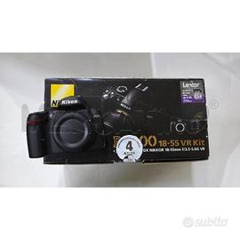 MACCHINA FOTOGRAFICA NIKON D3000 18-55 KIT NO MEMO
