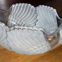 CENTROTAVOLA CESTINO PORTAFRUTTA VETRO / CRISTALLO