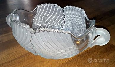 CENTROTAVOLA CESTINO PORTAFRUTTA VETRO / CRISTALLO