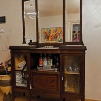 Vetrina Serbante con grande specchiera -Separabili