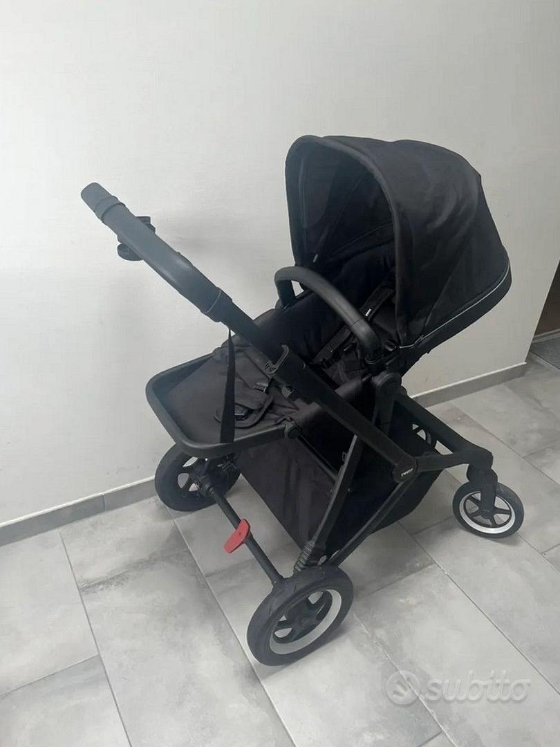 Passeggino Thule Sleek rosa + molti accessori