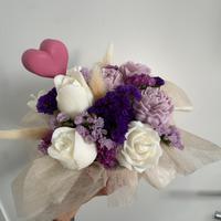 Bouquet di fiori in cera di soia