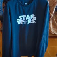 Felpa Star Wars Uomo Nera, Tg XL 