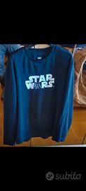 Felpa Star Wars Uomo Nera, Tg XL 