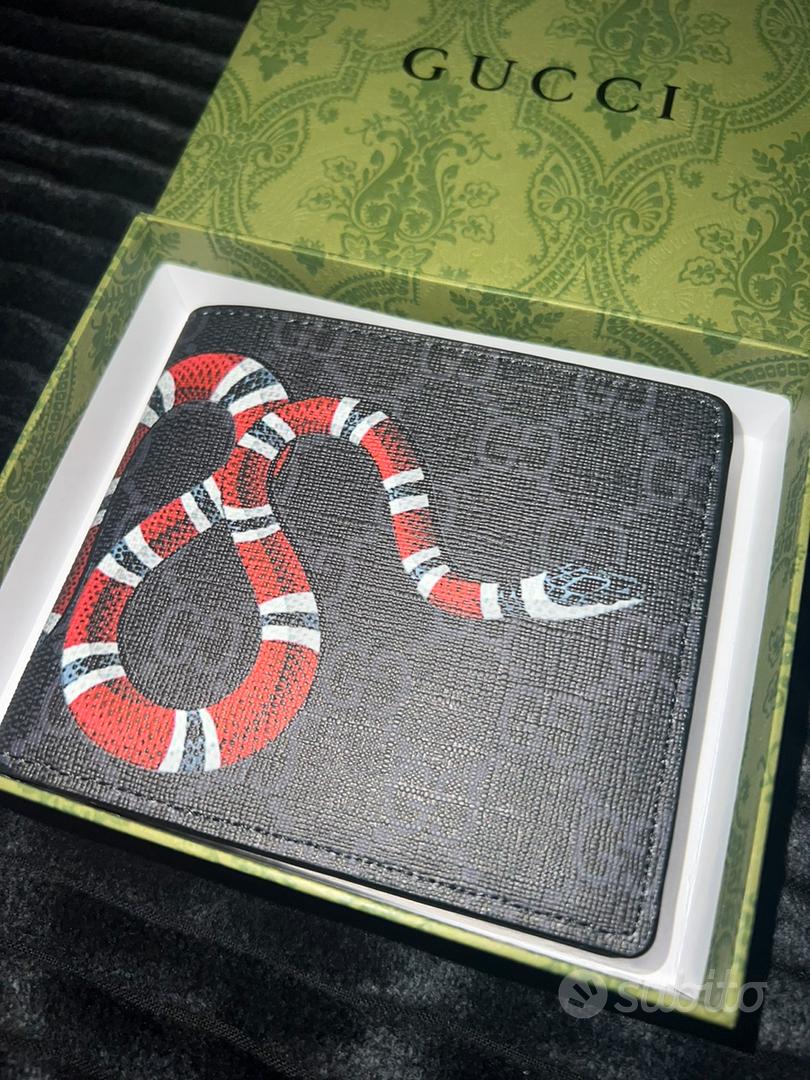 Portafogli Gucci GG Snake Abbigliamento e Accessori In vendita a Catania