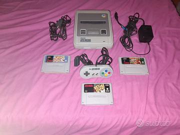 super Nintendo snes più giochi 