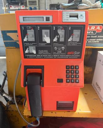 Cabina telefonica telefono vecchio Sip
