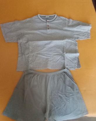 Pigiama uomo estivo cotone tg 52