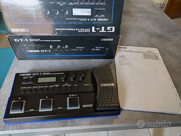 🎸 Boss GT-1 – Multieffetto per chitarra