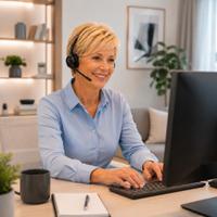 Operatrice Telefonica Telemarketing Smart Working