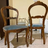 Set di 4 sedie classiche 