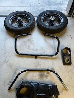 Harley softail springer classic 2006, pezzi.