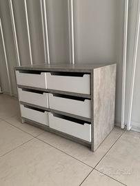 Cassettiera con ruote