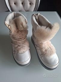 Stivaletti UGG, bianchi, tg.36 - mai usati