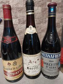 Vini da collezione.