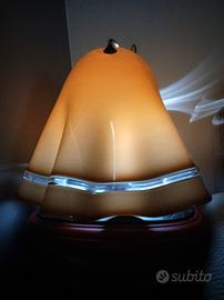 lampadario di murano anni 50 a fazzoletto