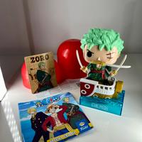 One Piece Kinder Gran Sorpresa Zoro per Luffy