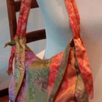   Paola C - Borsa a Spalla con Fantasia Floreale 