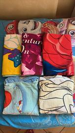 Telo mare bimbi e poncetto totale 5 pezzi