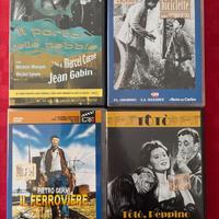 Stock di 4 Dvd con celebri film in B/N