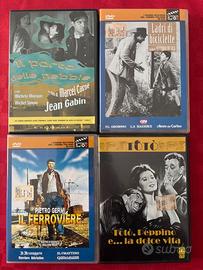 Stock di 4 Dvd con celebri film in B/N