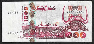 Algeria - banconota circolata da 1000 Dinari P-142