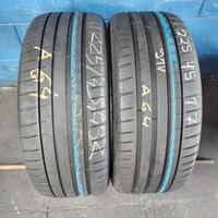 2 gomme 225 45 17 michelin a64