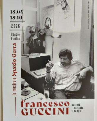 Cartolina mostra Guccini
