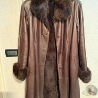 Cappotto in pelle Vera di visone