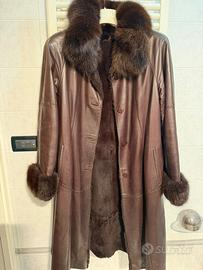 Cappotto in pelle Vera di visone