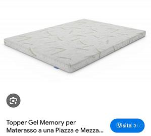TOPPER PER LETTO ALLA FRANCESE