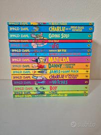 set 15  libri in inglese Roald Dahl  