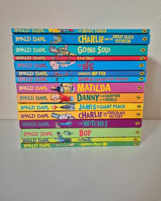 set 15  libri in inglese Roald Dahl  