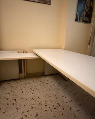 Tavolo studio professionale Tecna bianco moderno