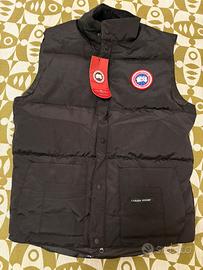 Canada goose nero smanicato