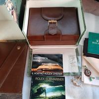 Rolex scatola/corredo Submariner 16808 in oro