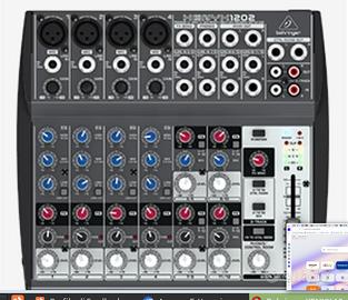 mixer Behringer XENYX 1202  12 ingressi a 2 bus