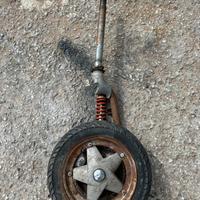 Forcella piaggio quartz modificata per vespa